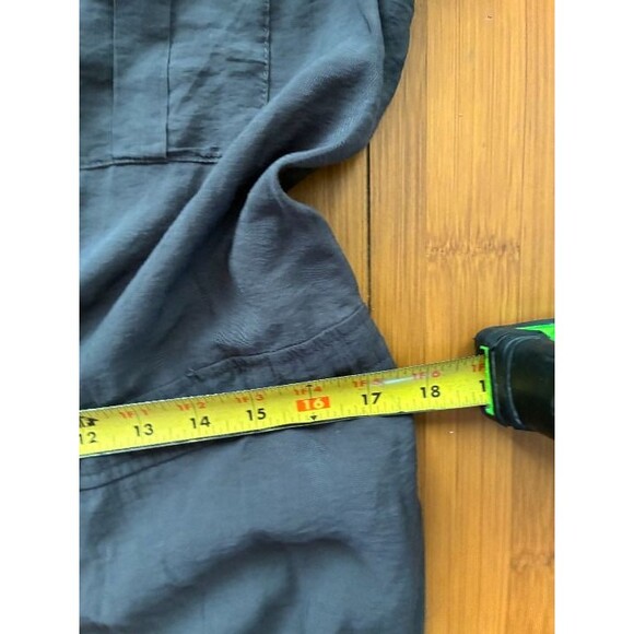 MAEVE Womens Jemima Carbon Gray Utility Drawstring Midi Shirt Dress Size US 2 - Picture 9 of 9